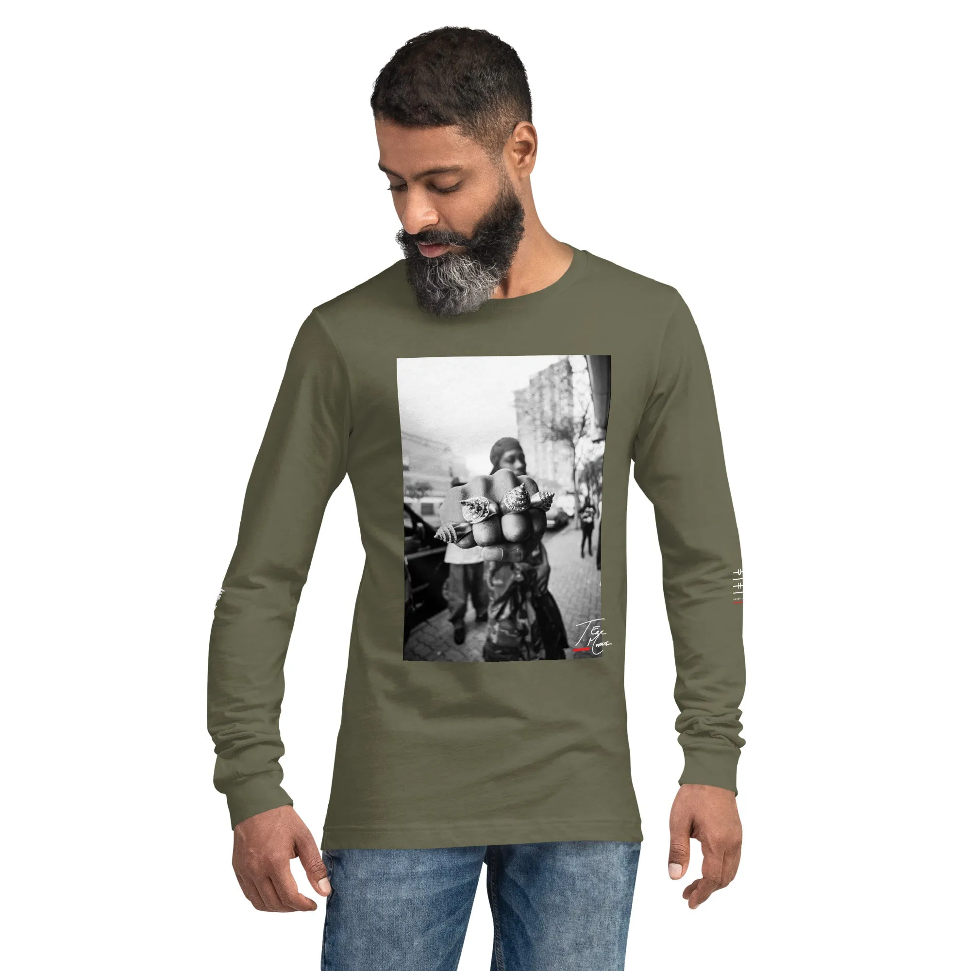 RINGS RZA 1994 - Bella   Canvas 3501 - Men's/Unisex Long Sleeve Tee