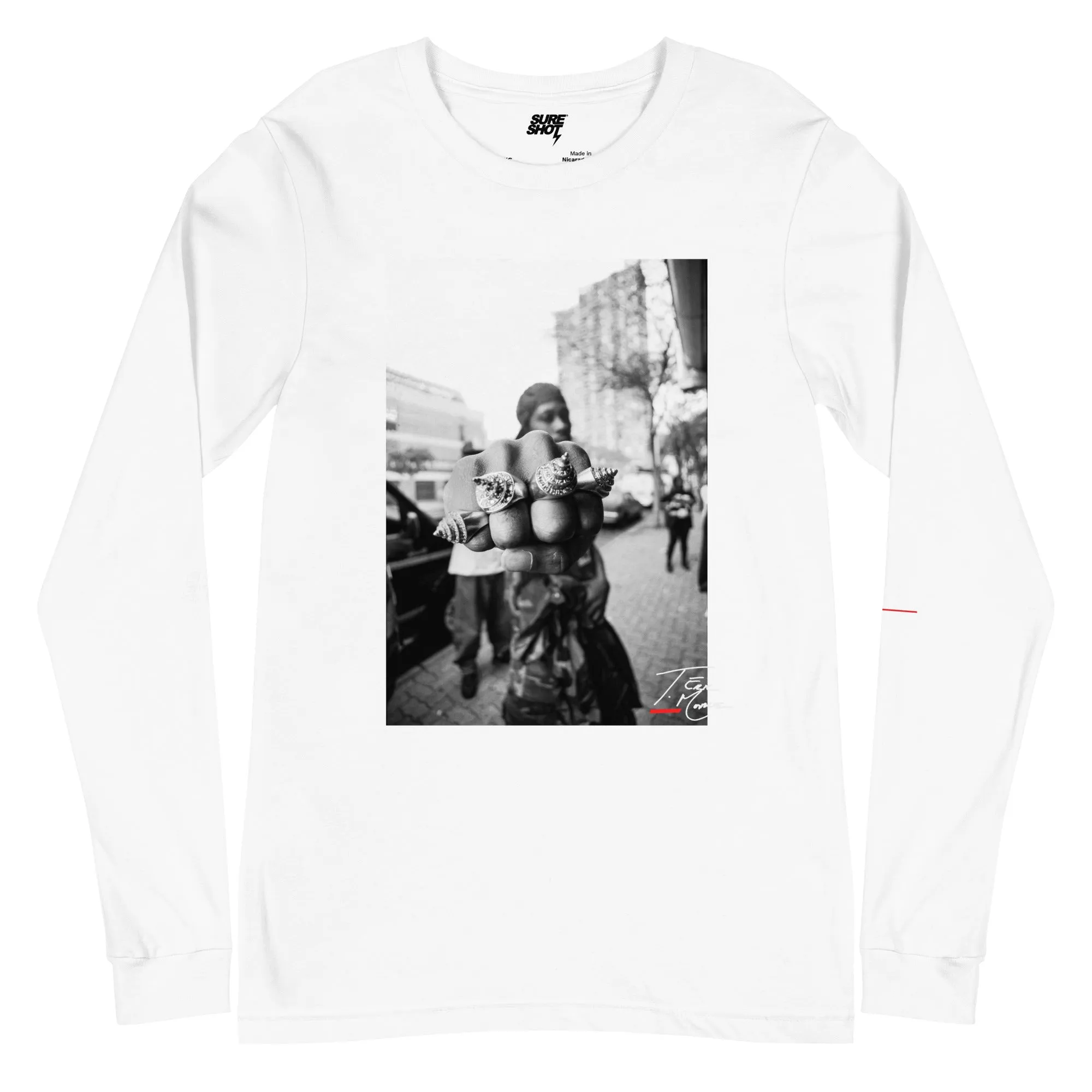 RINGS RZA 1994 - Bella   Canvas 3501 - Men's/Unisex Long Sleeve Tee