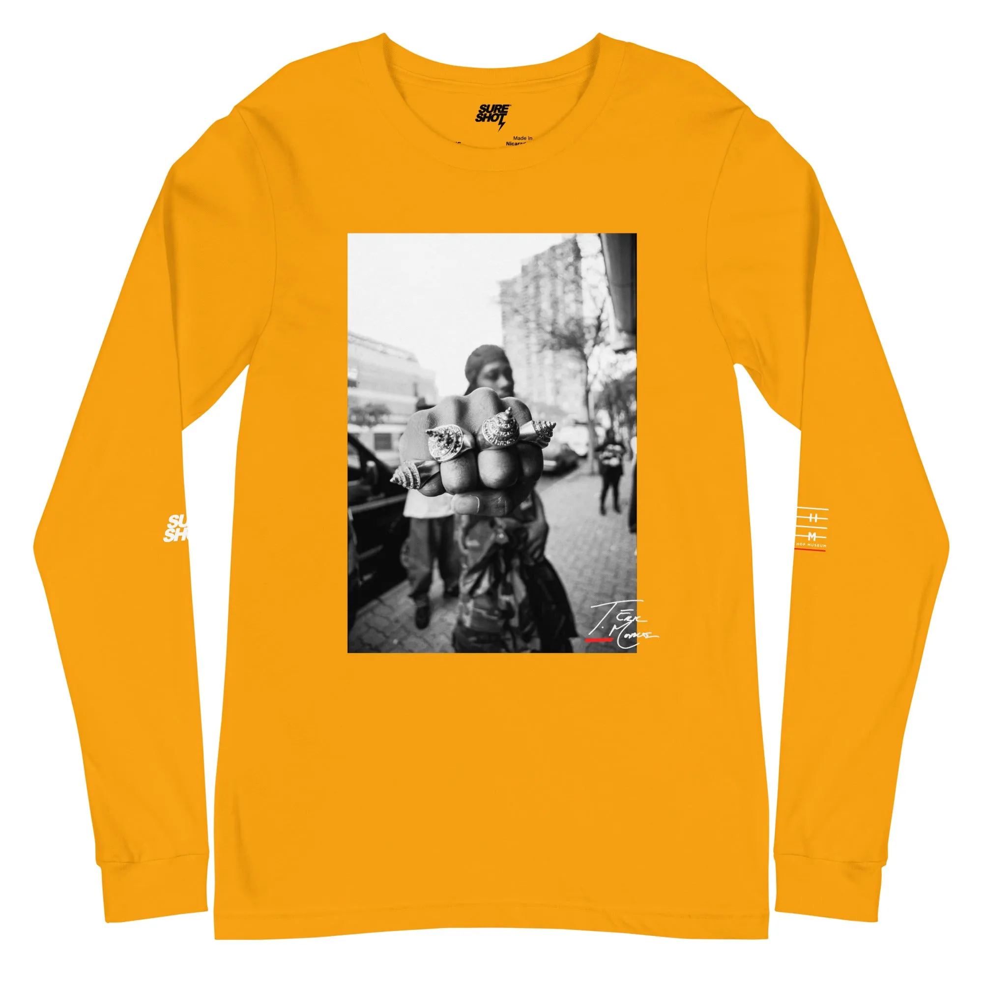 RINGS RZA 1994 - Bella   Canvas 3501 - Men's/Unisex Long Sleeve Tee