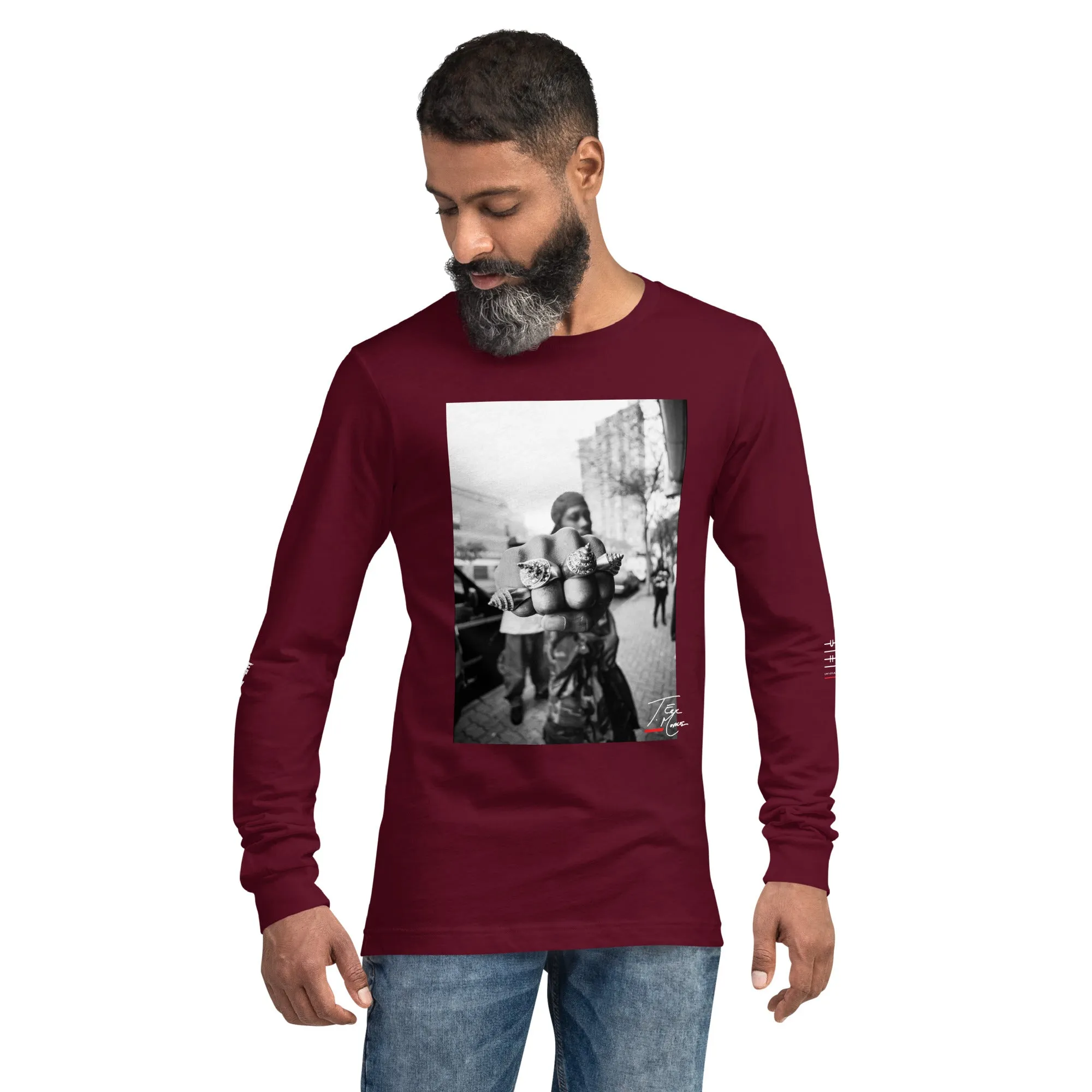 RINGS RZA 1994 - Bella   Canvas 3501 - Men's/Unisex Long Sleeve Tee