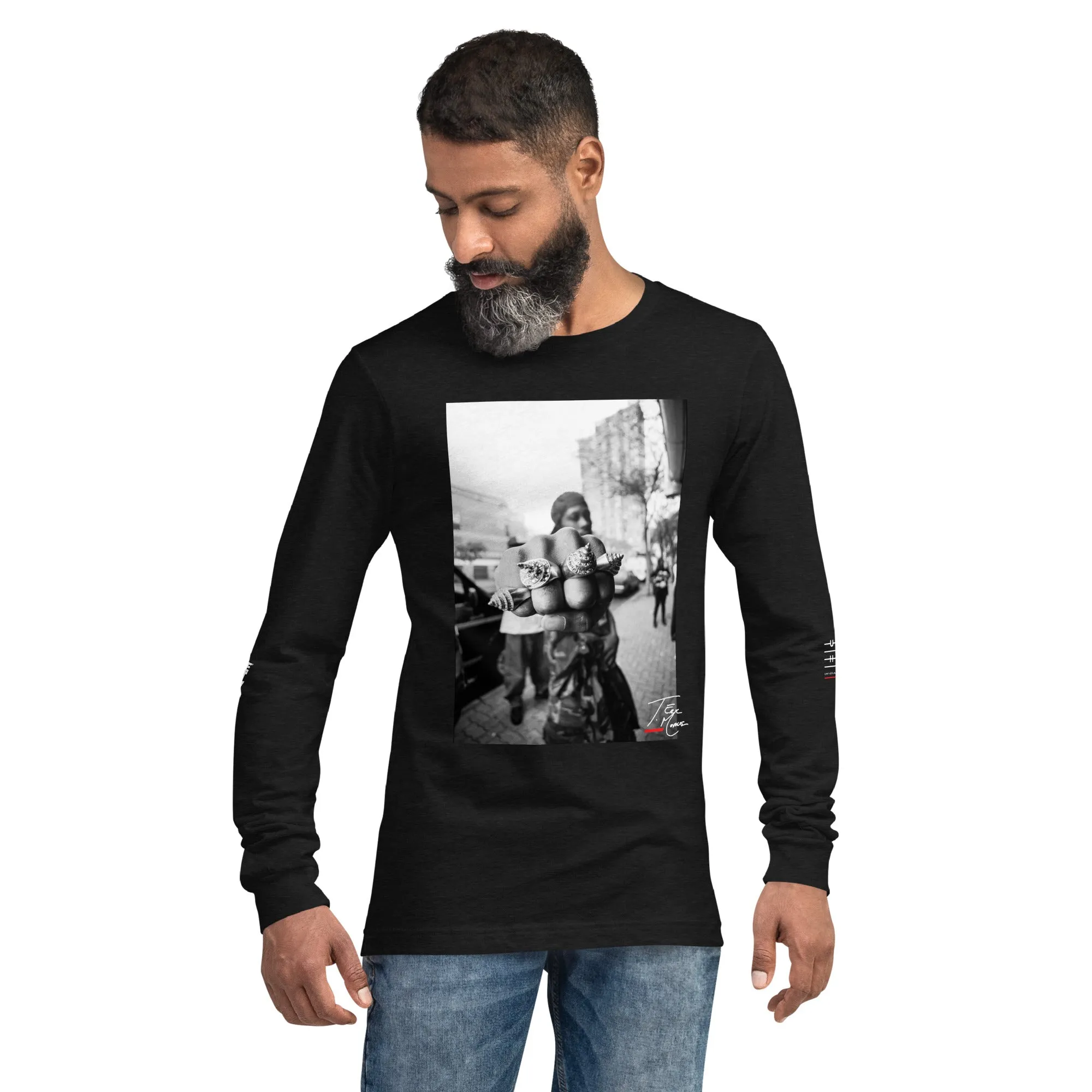 RINGS RZA 1994 - Bella   Canvas 3501 - Men's/Unisex Long Sleeve Tee