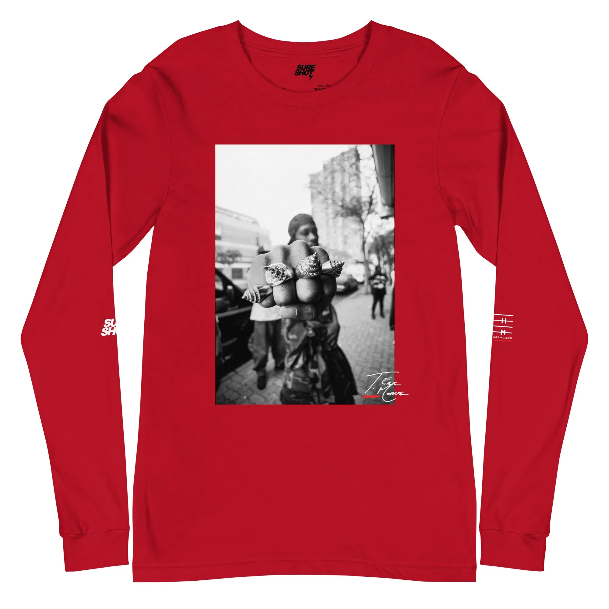 RINGS RZA 1994 - Bella   Canvas 3501 - Men's/Unisex Long Sleeve Tee