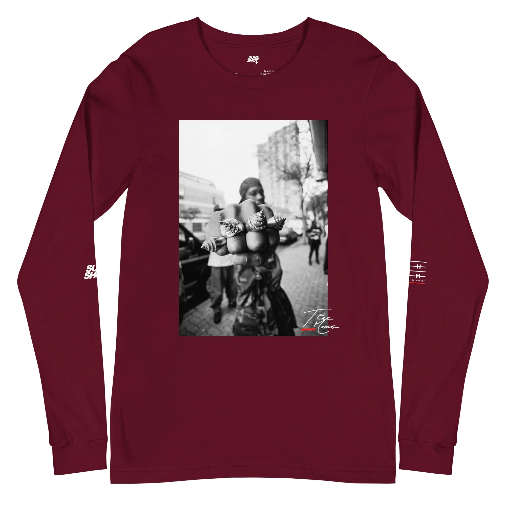 RINGS RZA 1994 - Bella   Canvas 3501 - Men's/Unisex Long Sleeve Tee