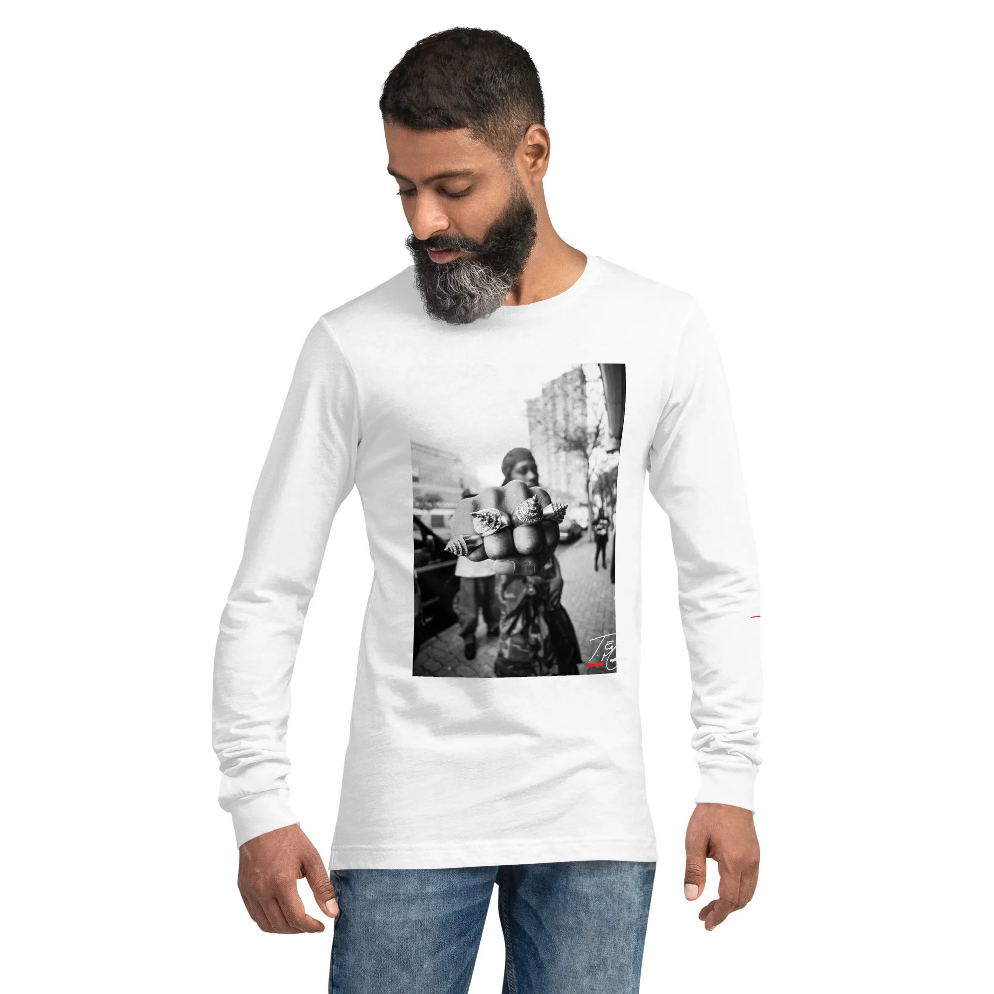 RINGS RZA 1994 - Bella   Canvas 3501 - Men's/Unisex Long Sleeve Tee