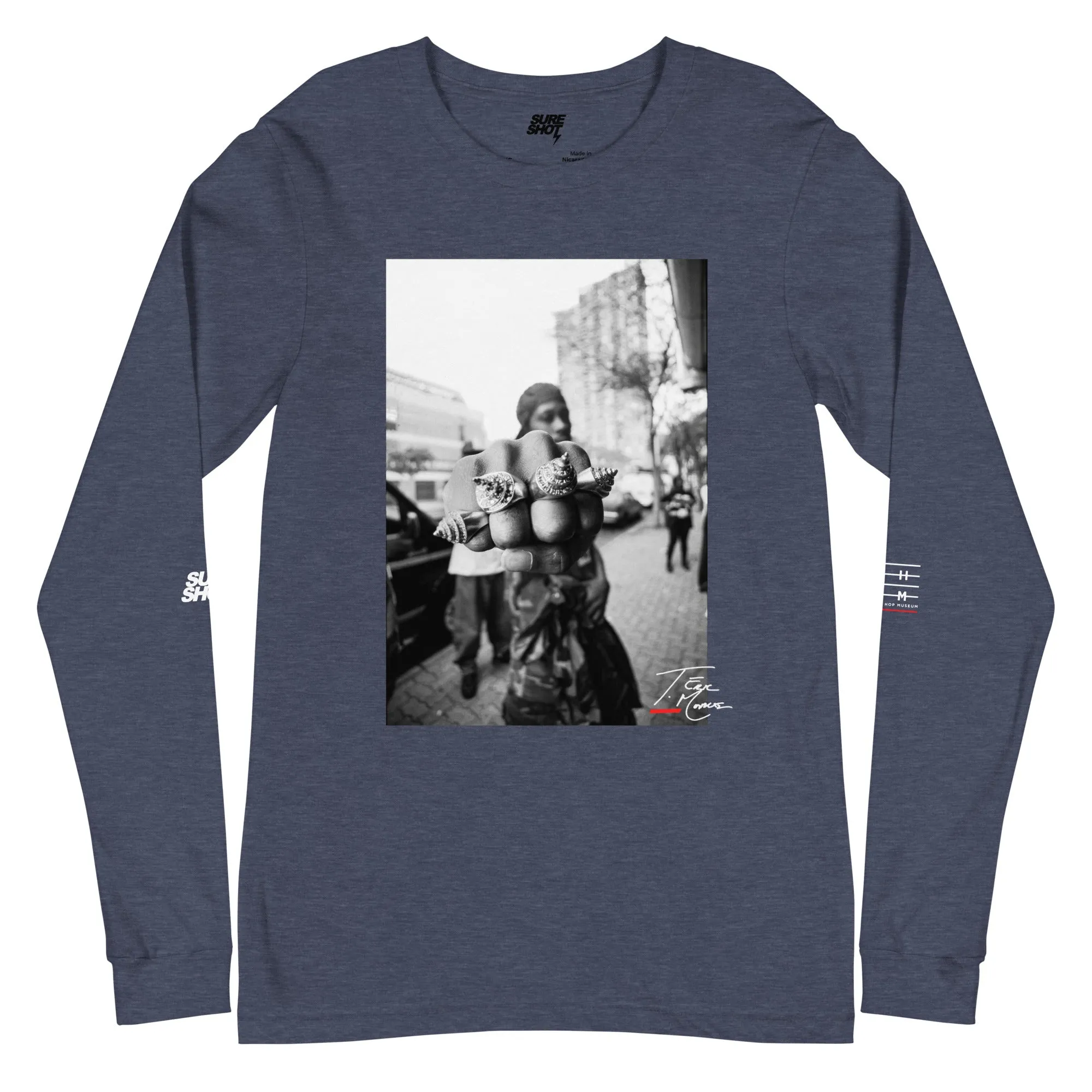 RINGS RZA 1994 - Bella   Canvas 3501 - Men's/Unisex Long Sleeve Tee