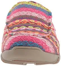 Roper Chase Kids Girls Pink Fabric Loafer Shoes