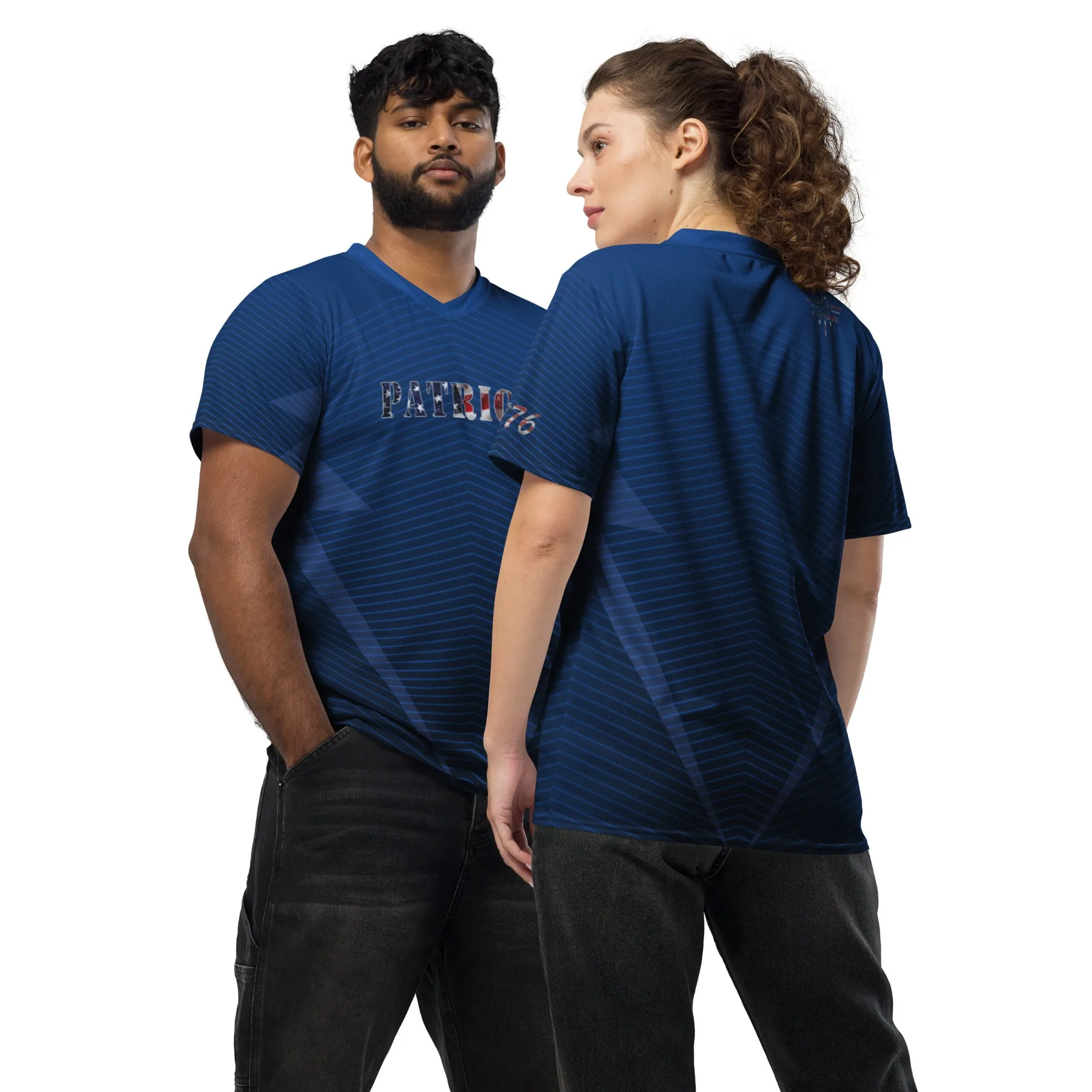 RWB Patriot Navy Recycled unisex sports jersey