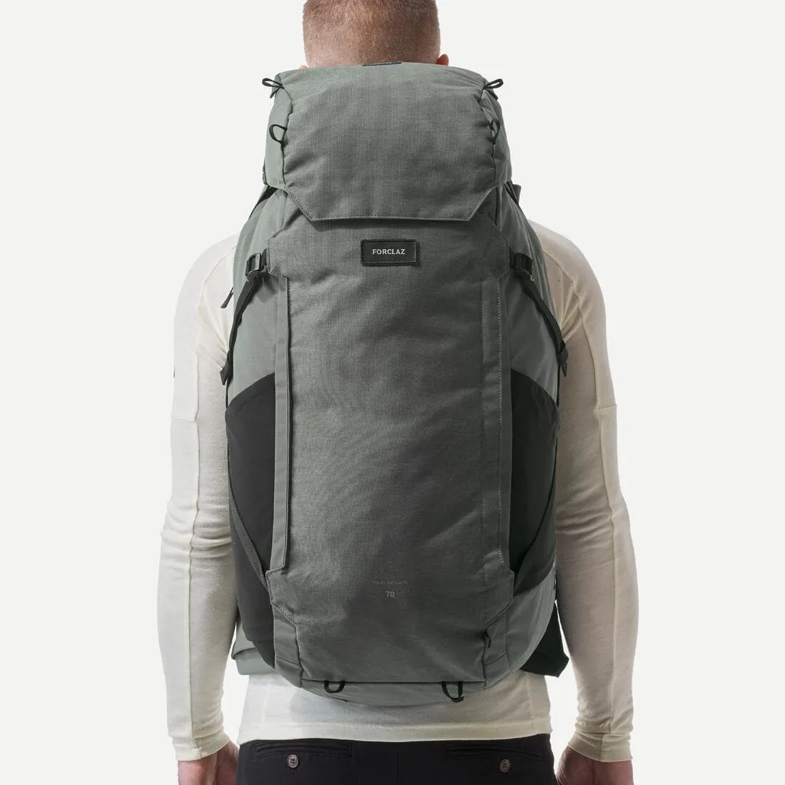 Sac à dos de voyage et trekking ouverture valise 70   6 l homme - travel 900