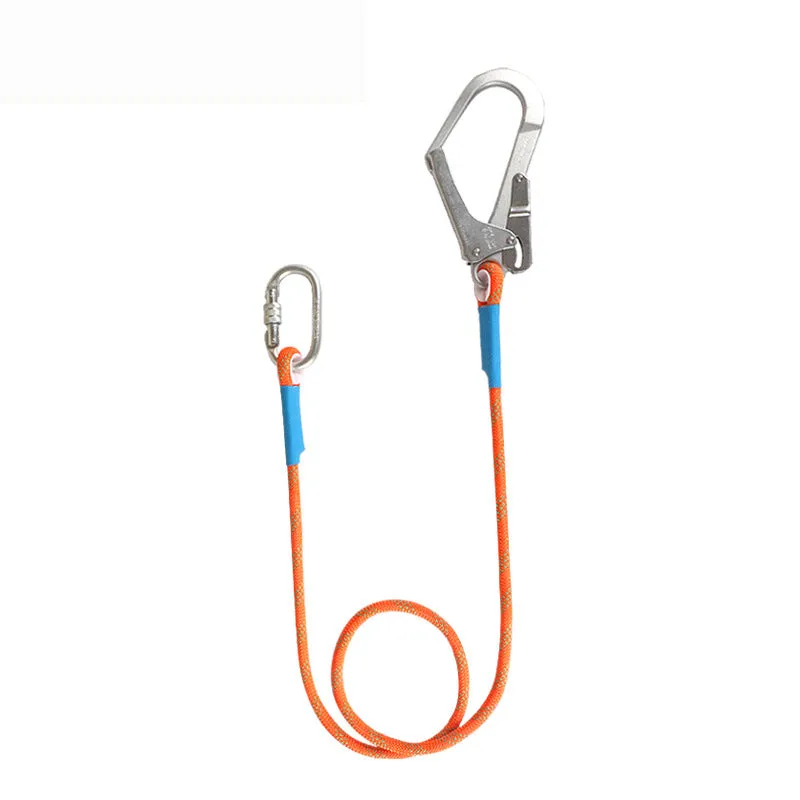 Safety Rope Outdoor Fall Protection Rope Big Hook Connecting Rope