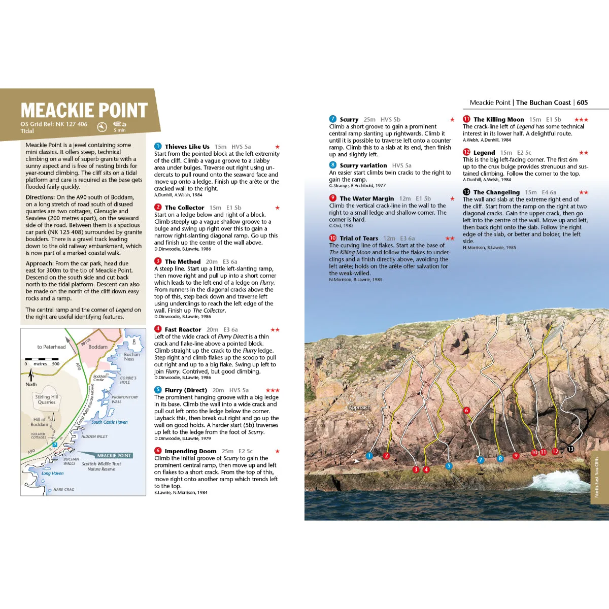 Scottish Rock Climbs