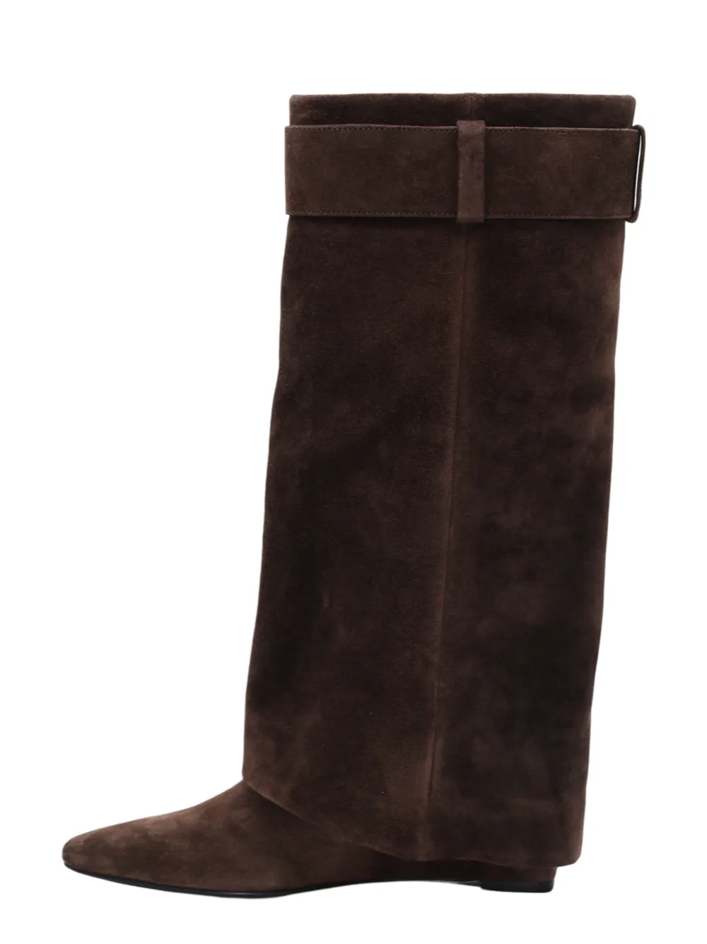 Simkhai Frejya Suede Boot in Cacao
