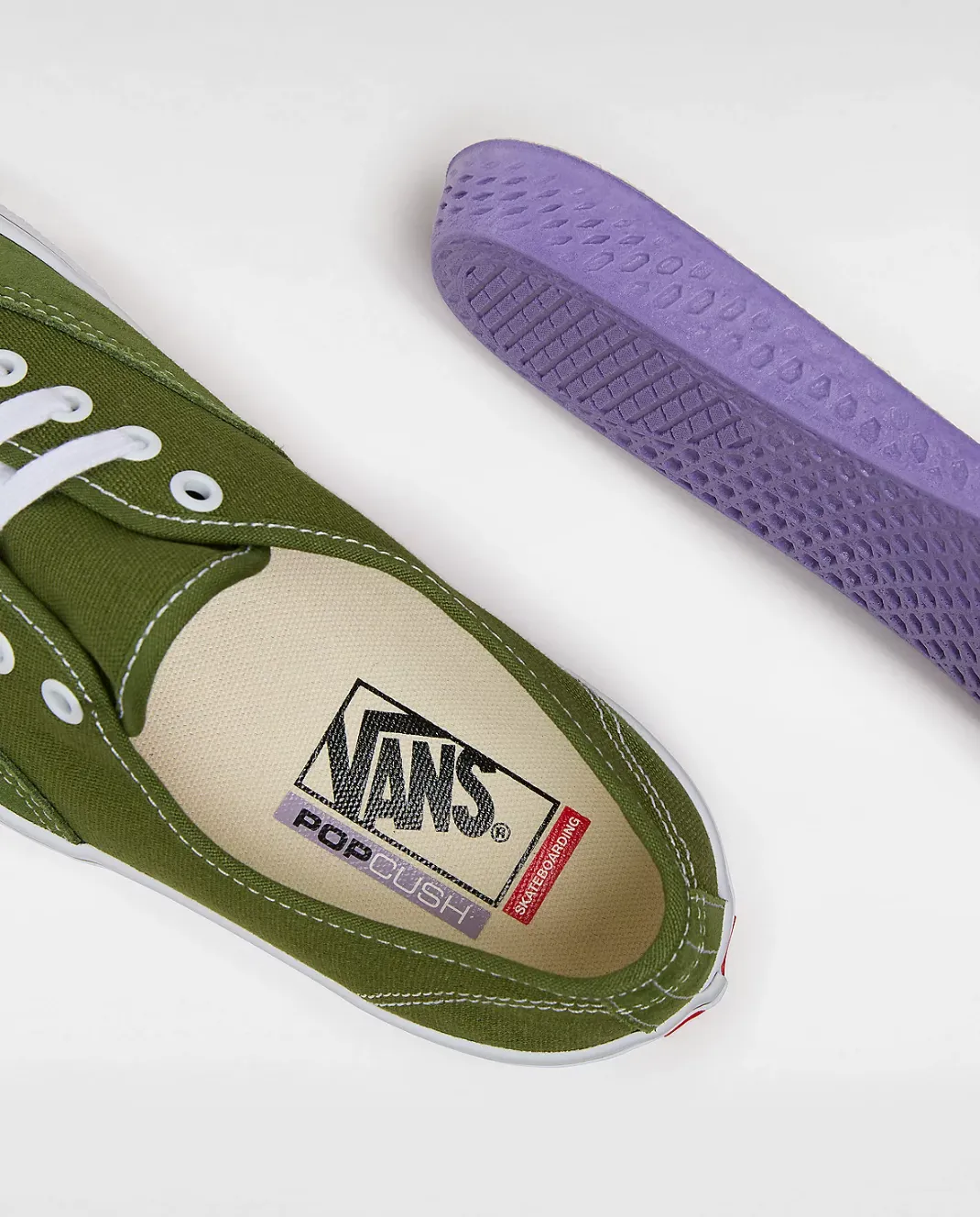 SKATE AUTHENTIC - GREEN/WHITE
