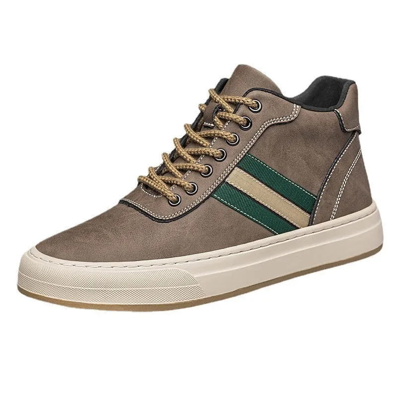 Skate Shoes Genuine Leather Casual Trend Men