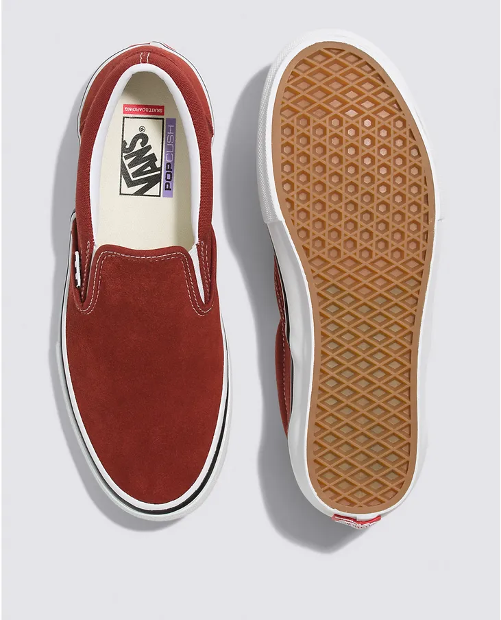 SKATE SLIP-ON - BRICK