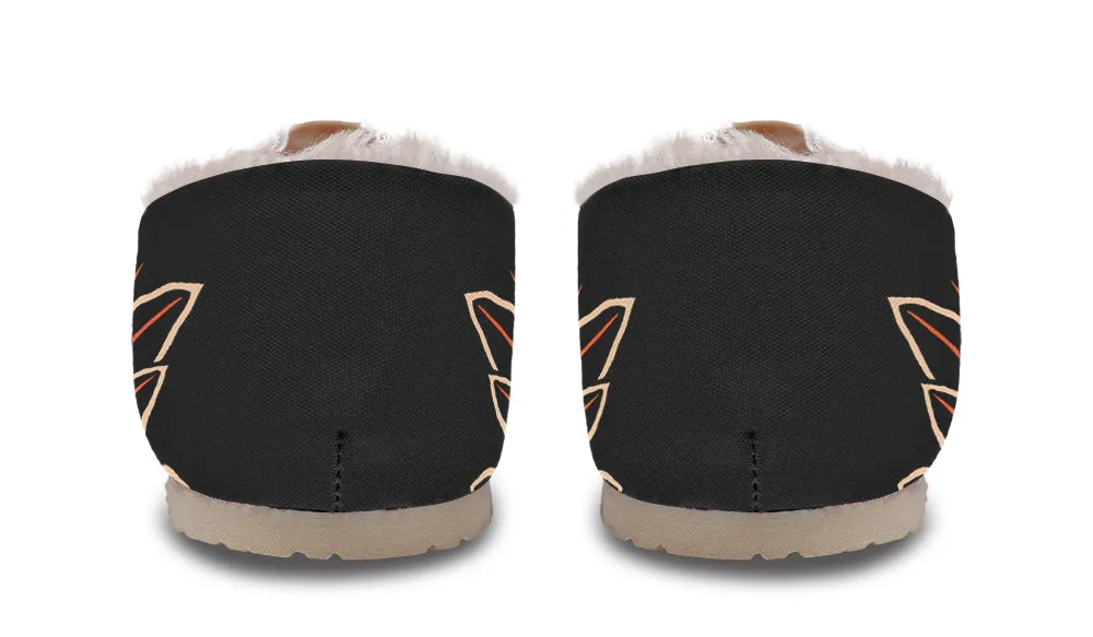 Skeleton Hands Winter Casual Shoes