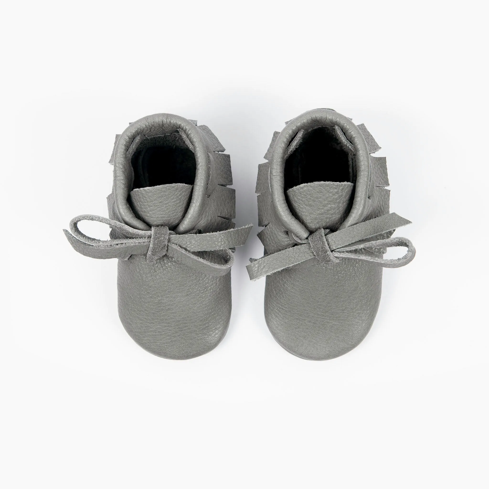 SLATE LACED MOCCASINS