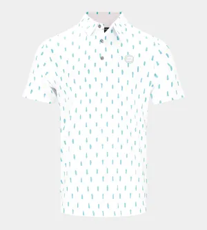 SPLATTER POLO - WHITE