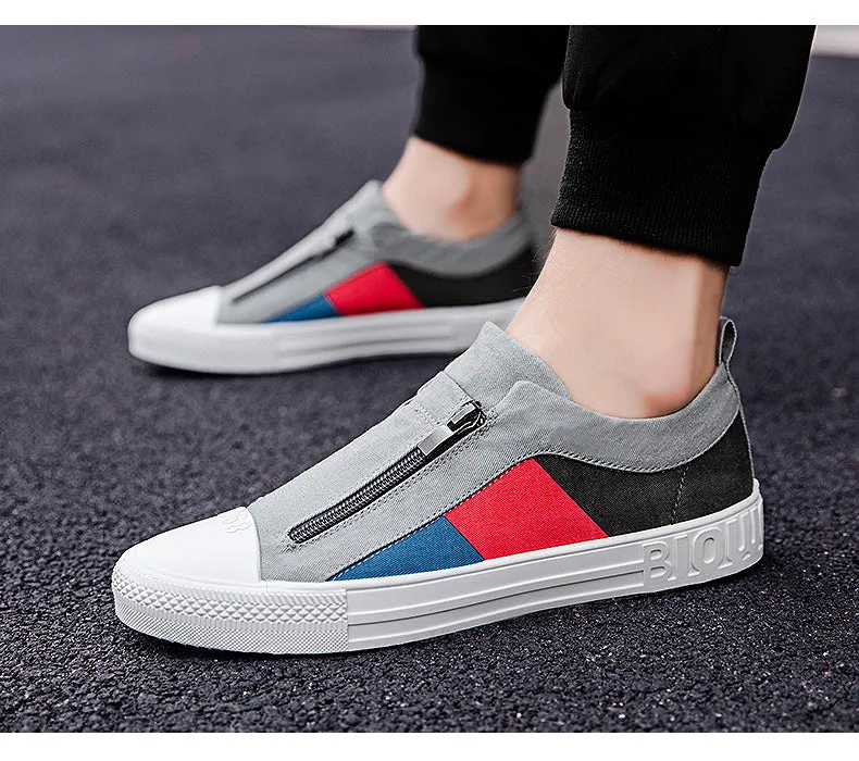 Summer Men's Shoes Comfortable Canvas