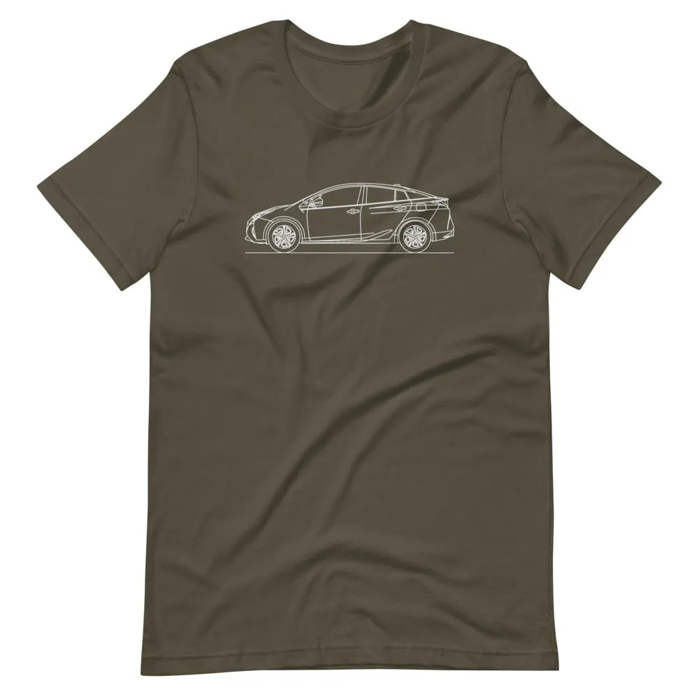 Toyota Prius XW50 silhouette T-shirt