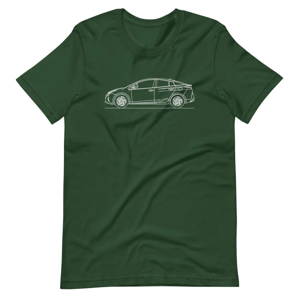 Toyota Prius XW50 silhouette T-shirt
