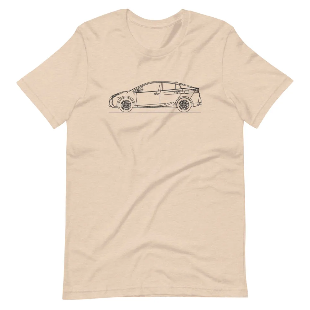 Toyota Prius XW50 silhouette T-shirt