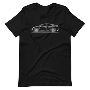 Toyota Prius XW50 silhouette T-shirt