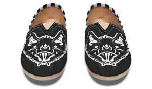 Traditional Checkered Bats Casual Shoes