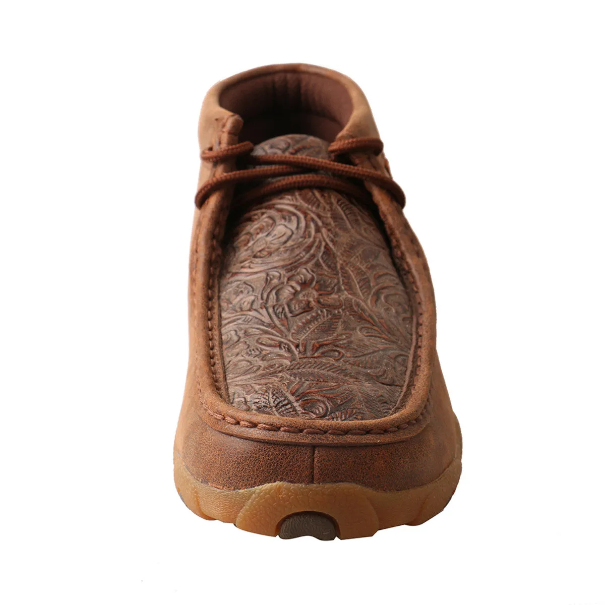 Twisted X Brown Floral Driving Moc WDM0079