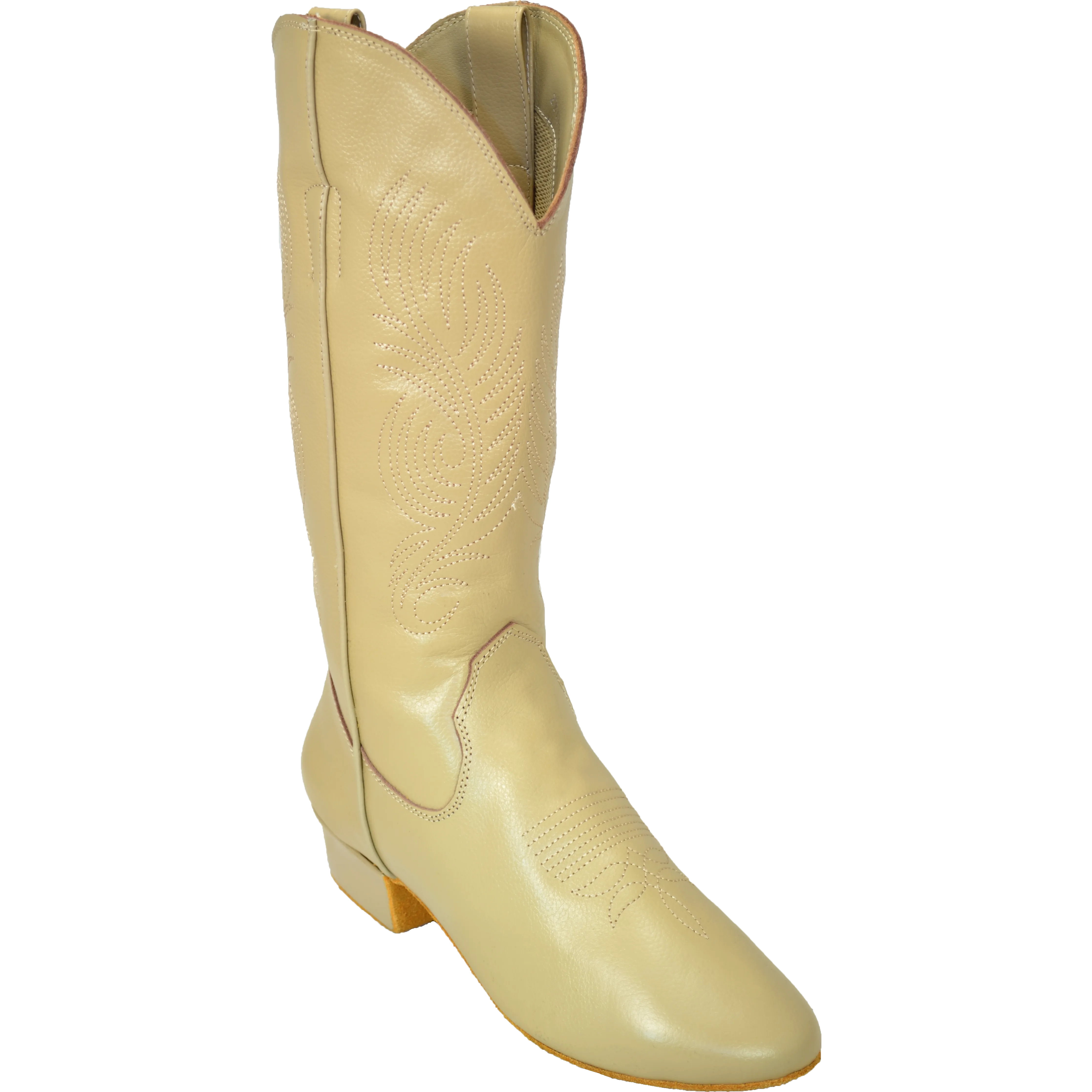 Ultimate - Womens Country Boot - Skintone Leather - Zipper