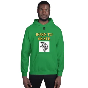 Unisex Hoodie "1041-0071 Born To Skate (Black Logo)"