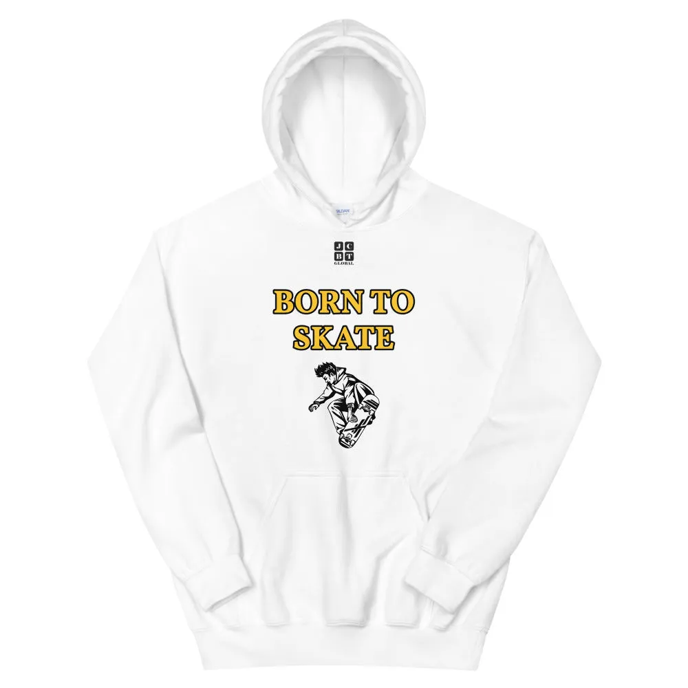 Unisex Hoodie "1041-0071 Born To Skate (Black Logo)"