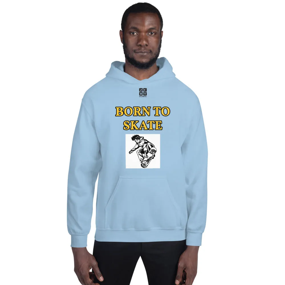 Unisex Hoodie "1041-0071 Born To Skate (Black Logo)"