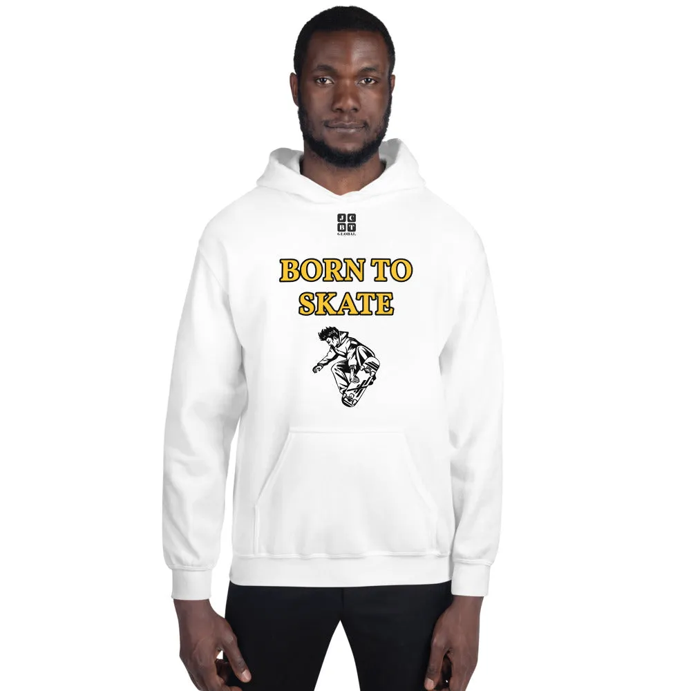 Unisex Hoodie "1041-0071 Born To Skate (Black Logo)"