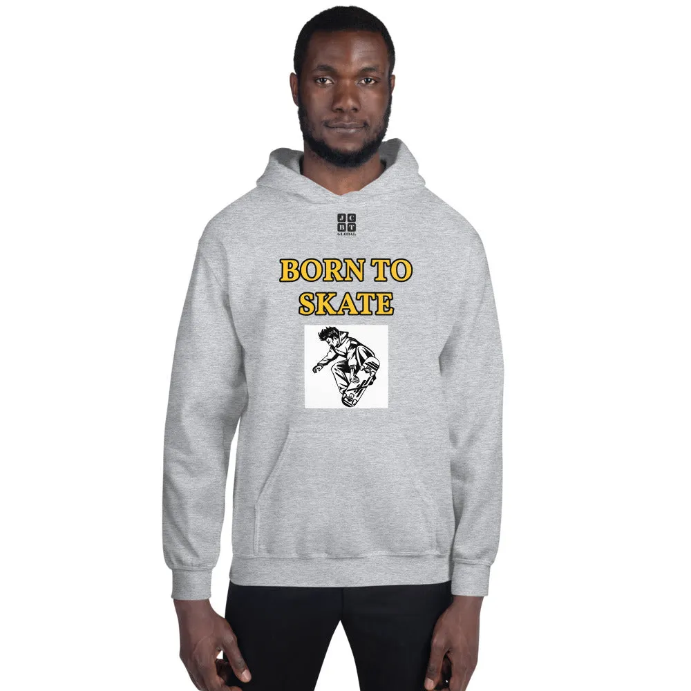 Unisex Hoodie "1041-0071 Born To Skate (Black Logo)"