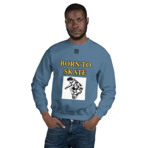 Unisex Sweatshirt "1031-0071 Born To Skate (Black Logo)"