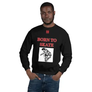Unisex Sweatshirt "1031-0071 Born To Skate (Red Logo)"