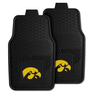 University of Iowa 2-pc Vinyl Car Mat Set