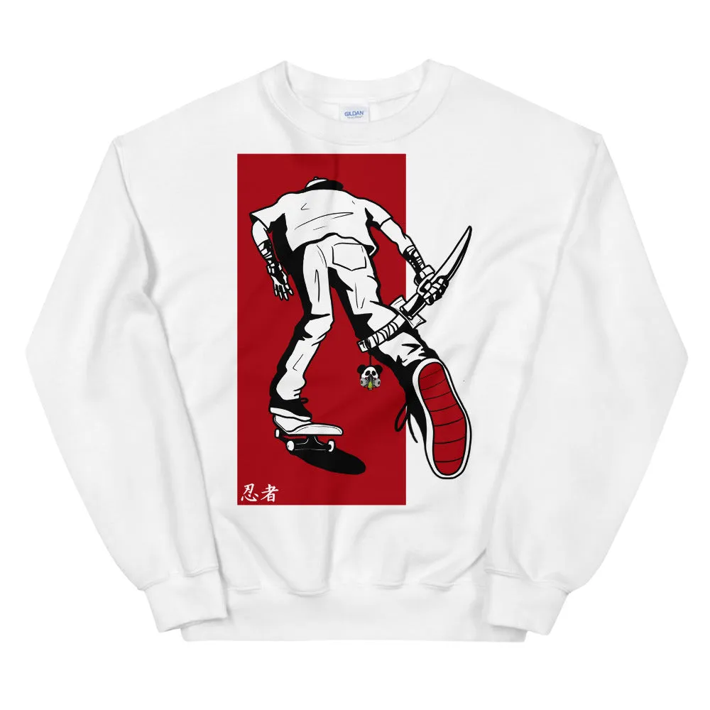 Urban Ninja "Red Line 1" Unisex Sweatshirt