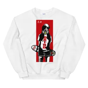 Urban Ninja "Red Line 3" Unisex Sweatshirt