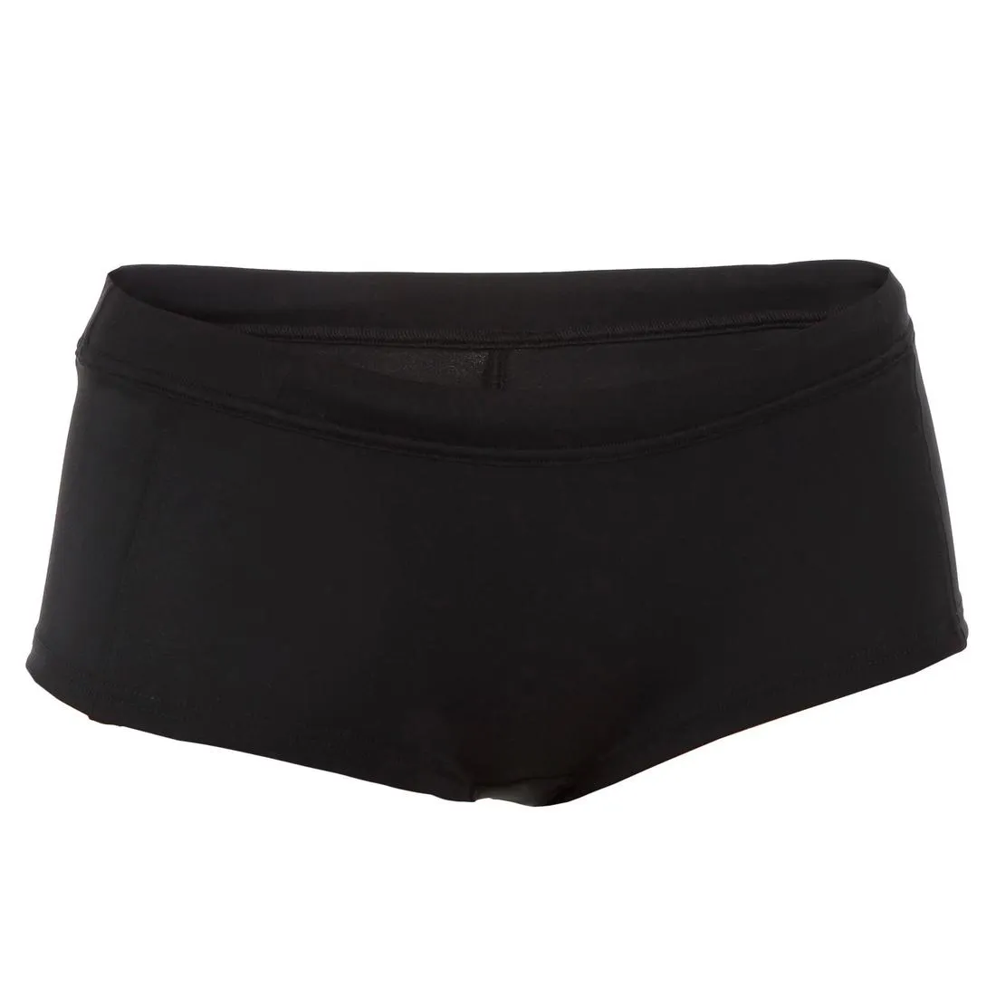 VAIANA Women's Surfing Shorty Swimsuit Bottoms WITH DRAWSTRING - BLACK