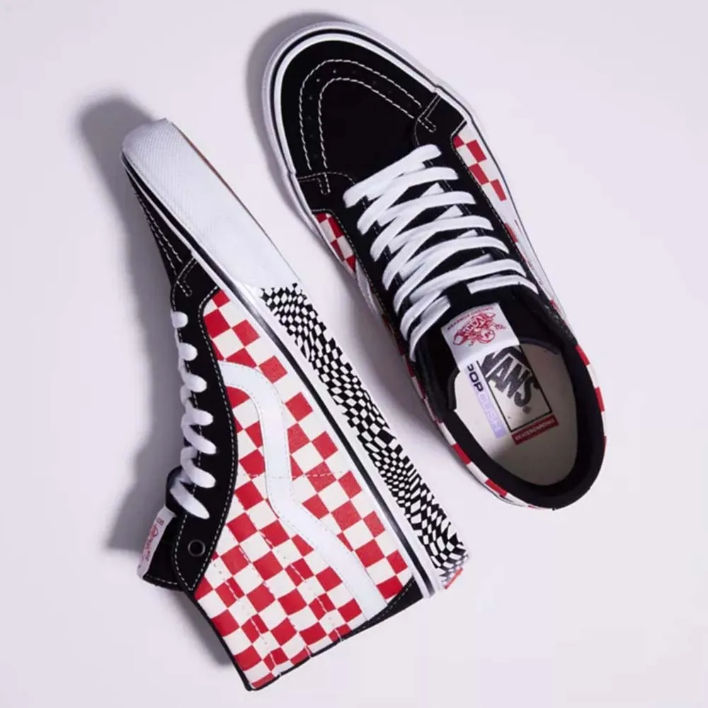 Vans Skate Sk8-Hi Reissue Skate Shoes  - Grosso '84 Black