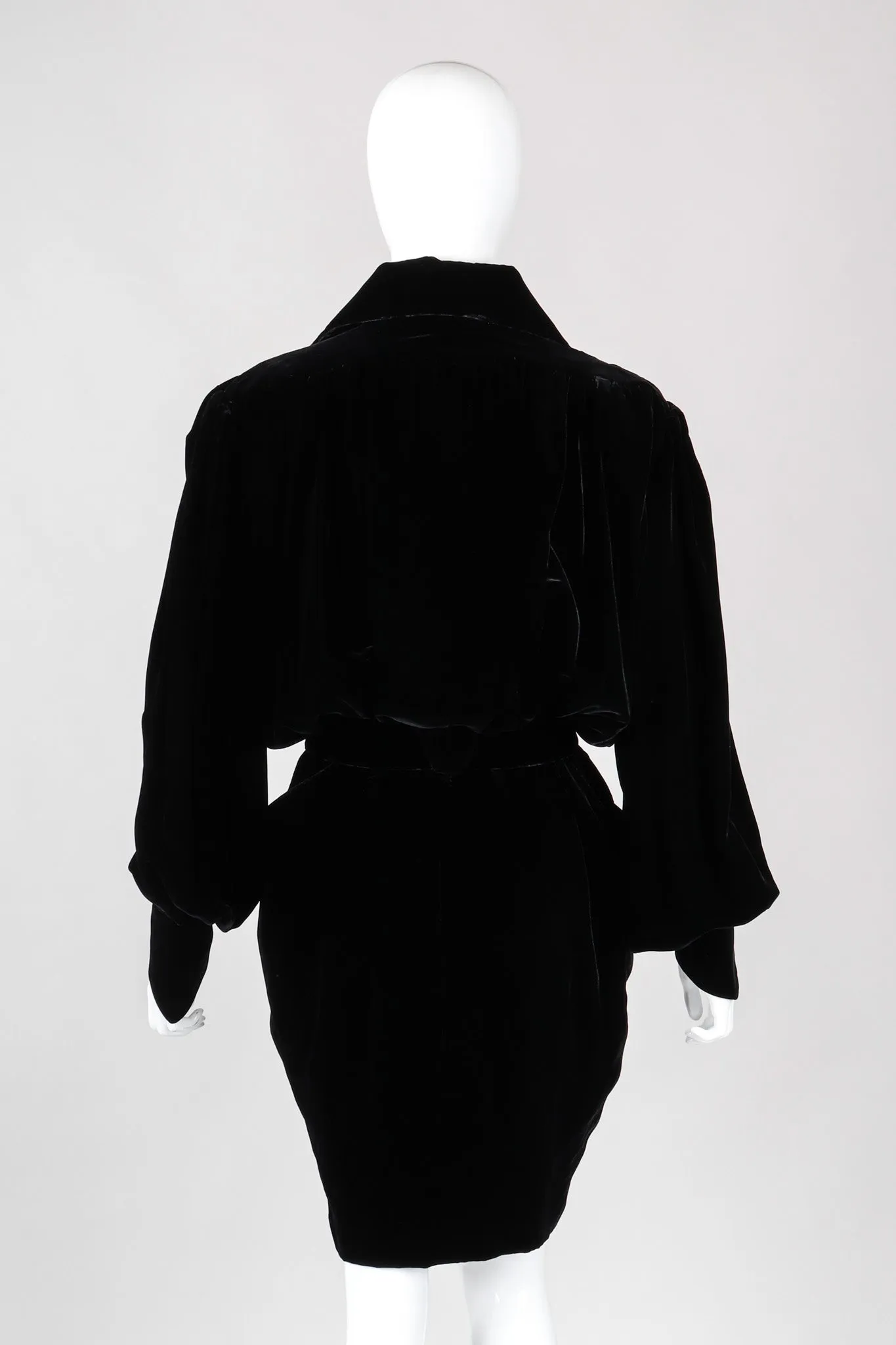 Velvet Buckle Dress