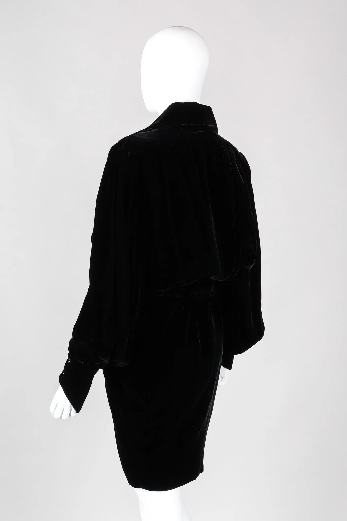Velvet Buckle Dress