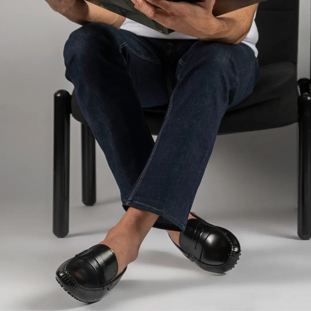 Victor Leather Driver | Black