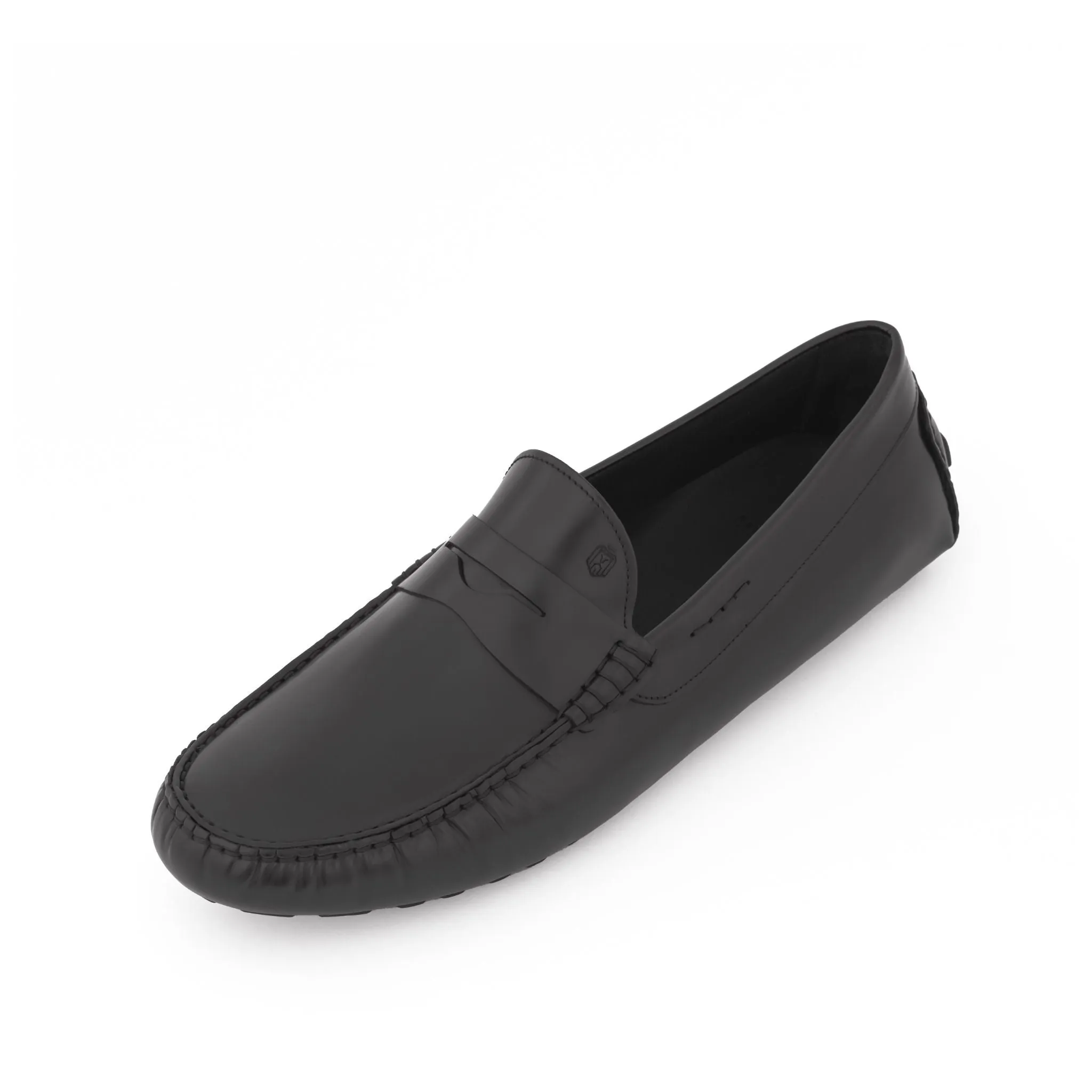 Victor Leather Driver | Black