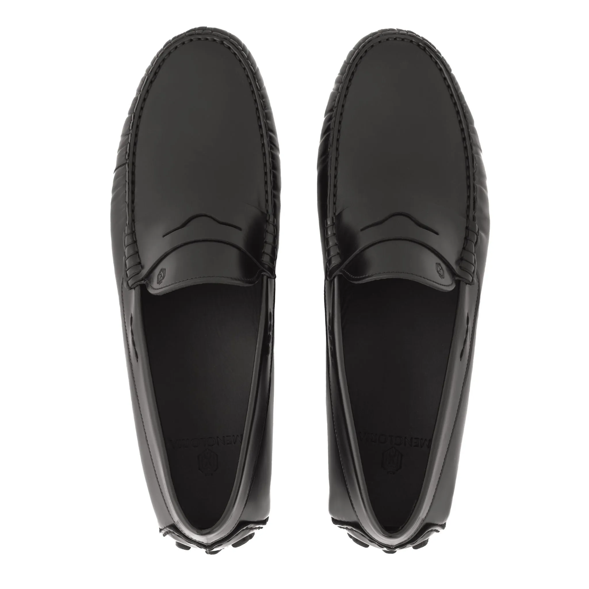 Victor Leather Driver | Black