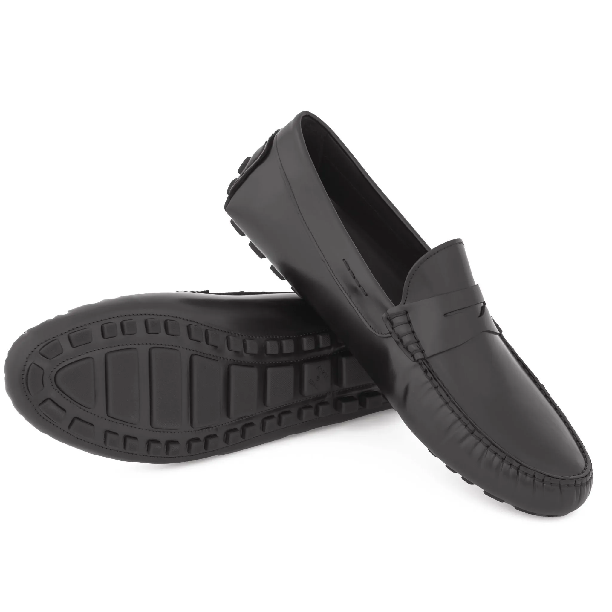 Victor Leather Driver | Black