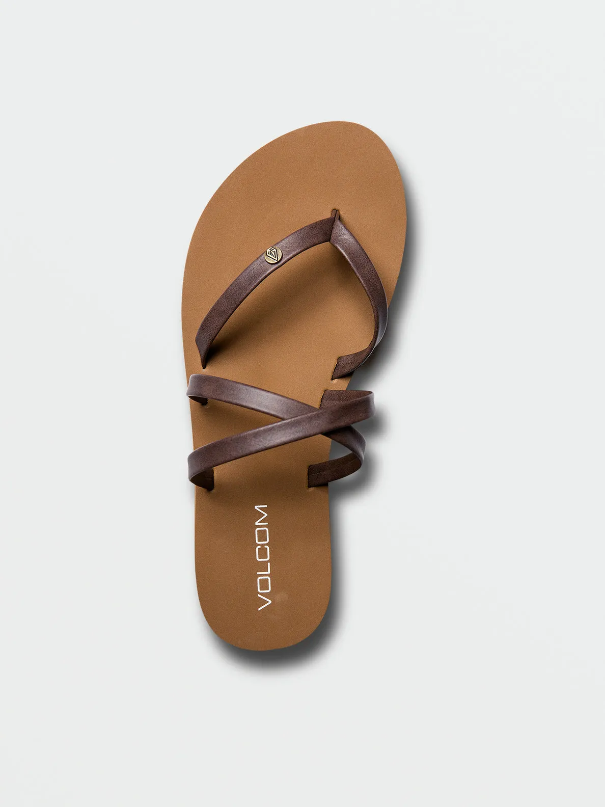 Volcom Womens Easy Breezy II Sandals - Brown