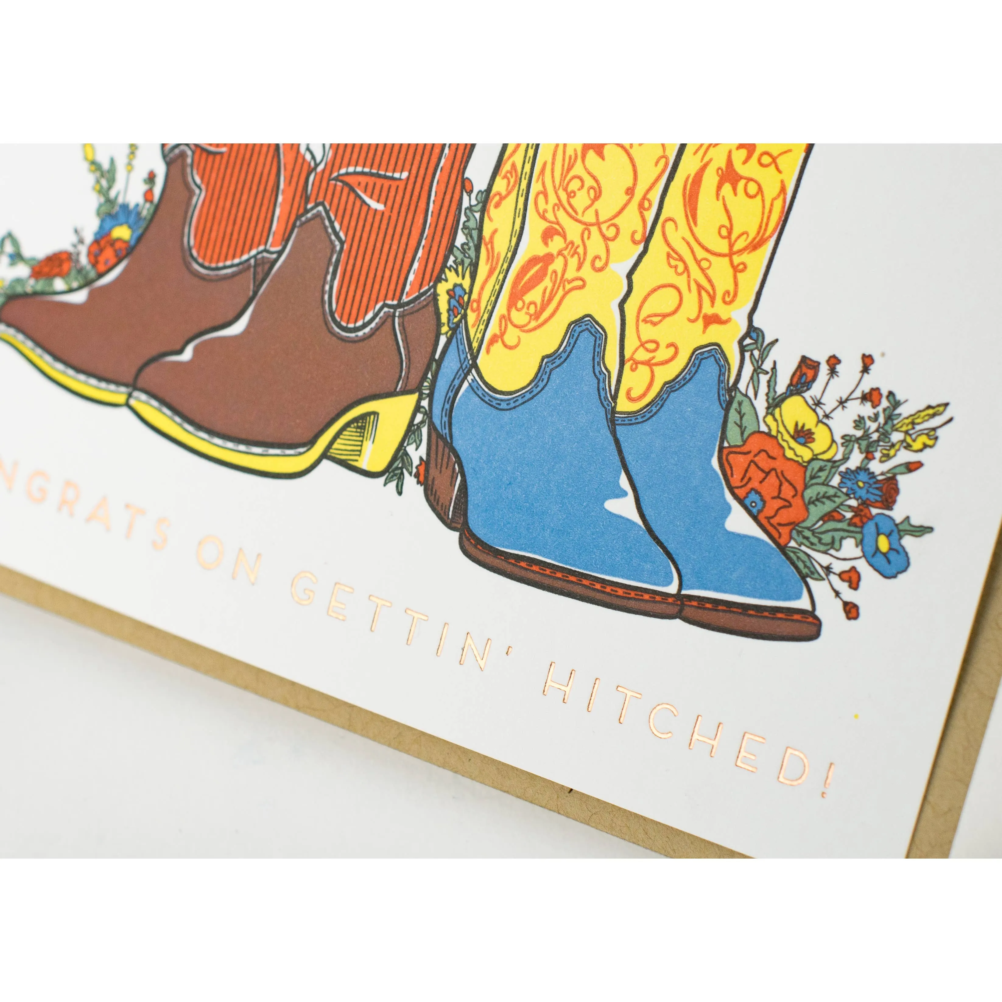 Wedding Boots Card