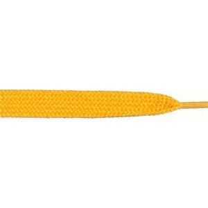 Wholesale Thick Flat 3/4" - Gold (12 Pair Pack) Shoelaces